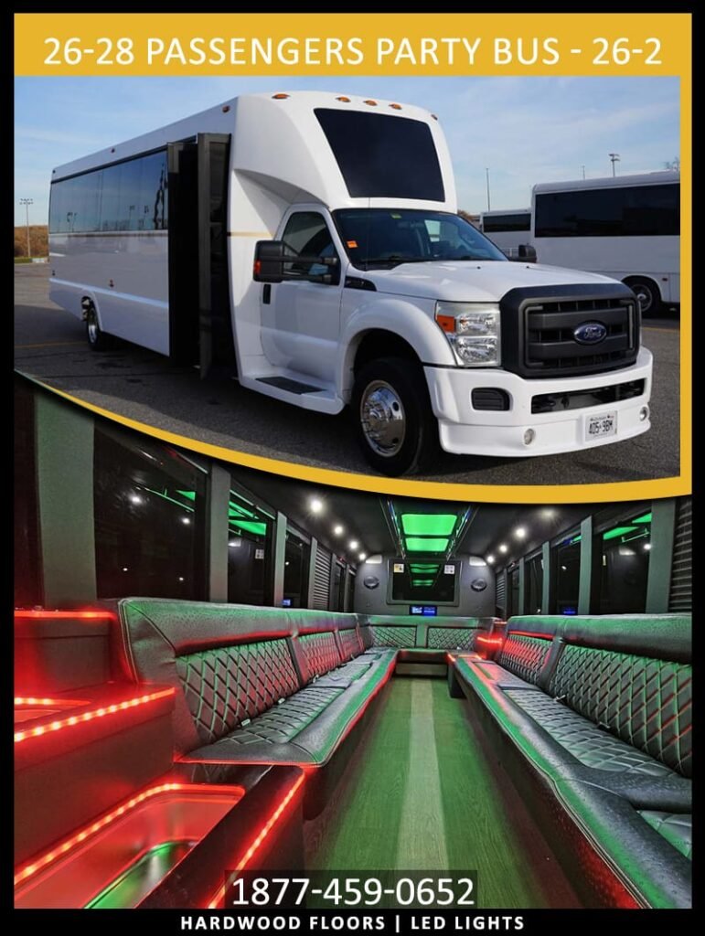 26 28 PASSENGERS PARTY BUS 26 2