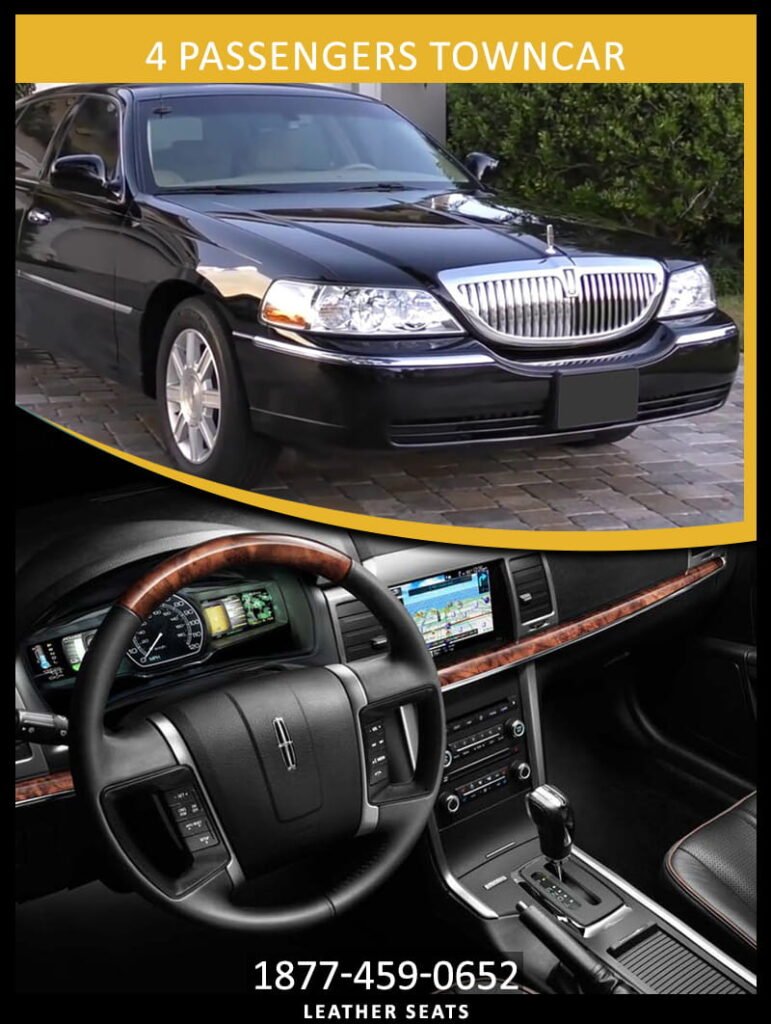 4 PASSENGERS TOWNCAR
