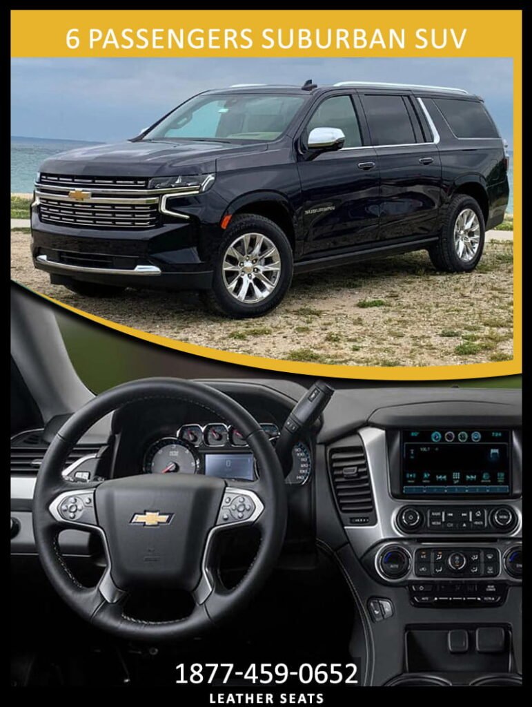 6 PASSENGERS SUBURBAN SUV
